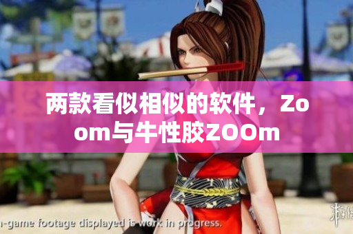 两款看似相似的软件，Zoom与牛性胶ZOOm