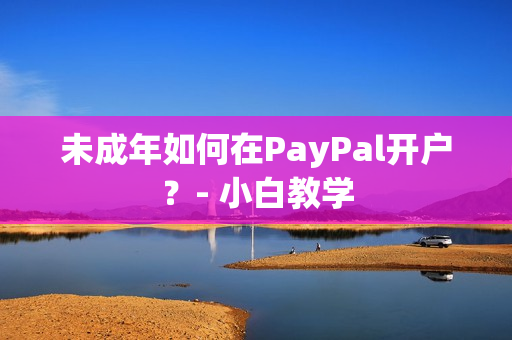 未成年如何在PayPal开户？- 小白教学