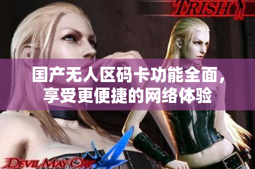 国产无人区码卡功能全面，享受更便捷的网络体验