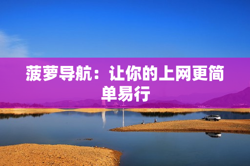 菠萝导航：让你的上网更简单易行