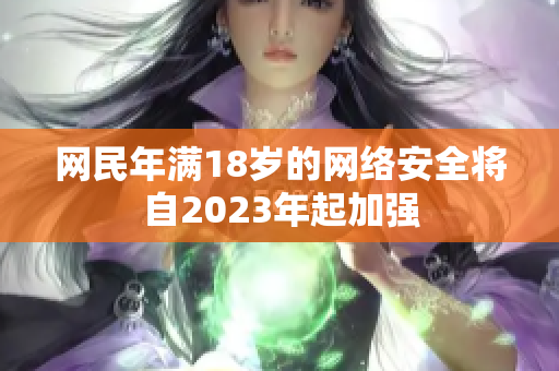 网民年满18岁的网络安全将自2023年起加强