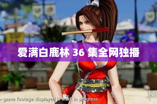 爱满白鹿林 36 集全网独播