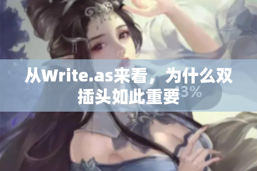 从Write.as来看，为什么双插头如此重要