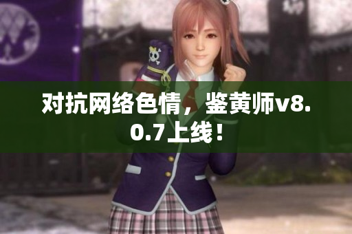 对抗网络色情，鉴黄师v8.0.7上线！