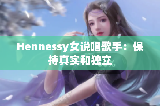 Hennessy女说唱歌手：保持真实和独立
