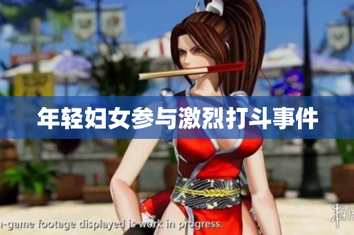 年轻妇女参与激烈打斗事件