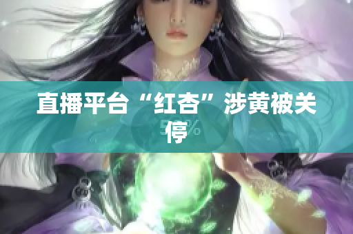 直播平台“红杏”涉黄被关停