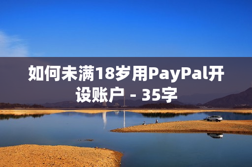 如何未满18岁用PayPal开设账户 - 35字