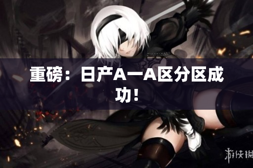 重磅：日产A一A区分区成功！