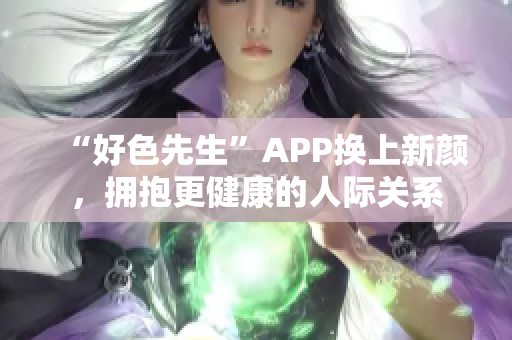 “好色先生”APP换上新颜，拥抱更健康的人际关系
