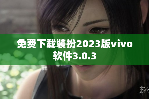 免费下载装扮2023版vivo软件3.0.3