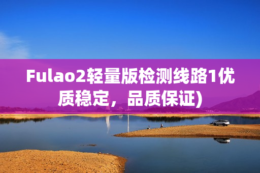 Fulao2轻量版检测线路1优质稳定，品质保证)